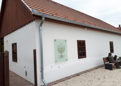 Zsidó emlékház bejárata