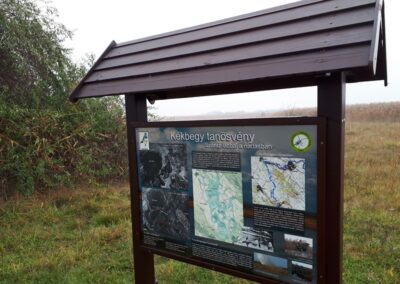 A Kékbegy tanösvény ismertetője