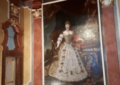 Mária Terézia a magyar koronával