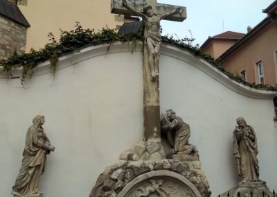 Barátok temploma, barokk kálvária