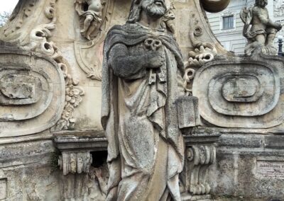 Szent Péter a pestisoszlopon