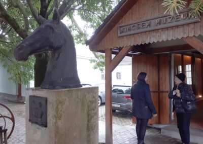 A Kincsem Múzeum bejárata